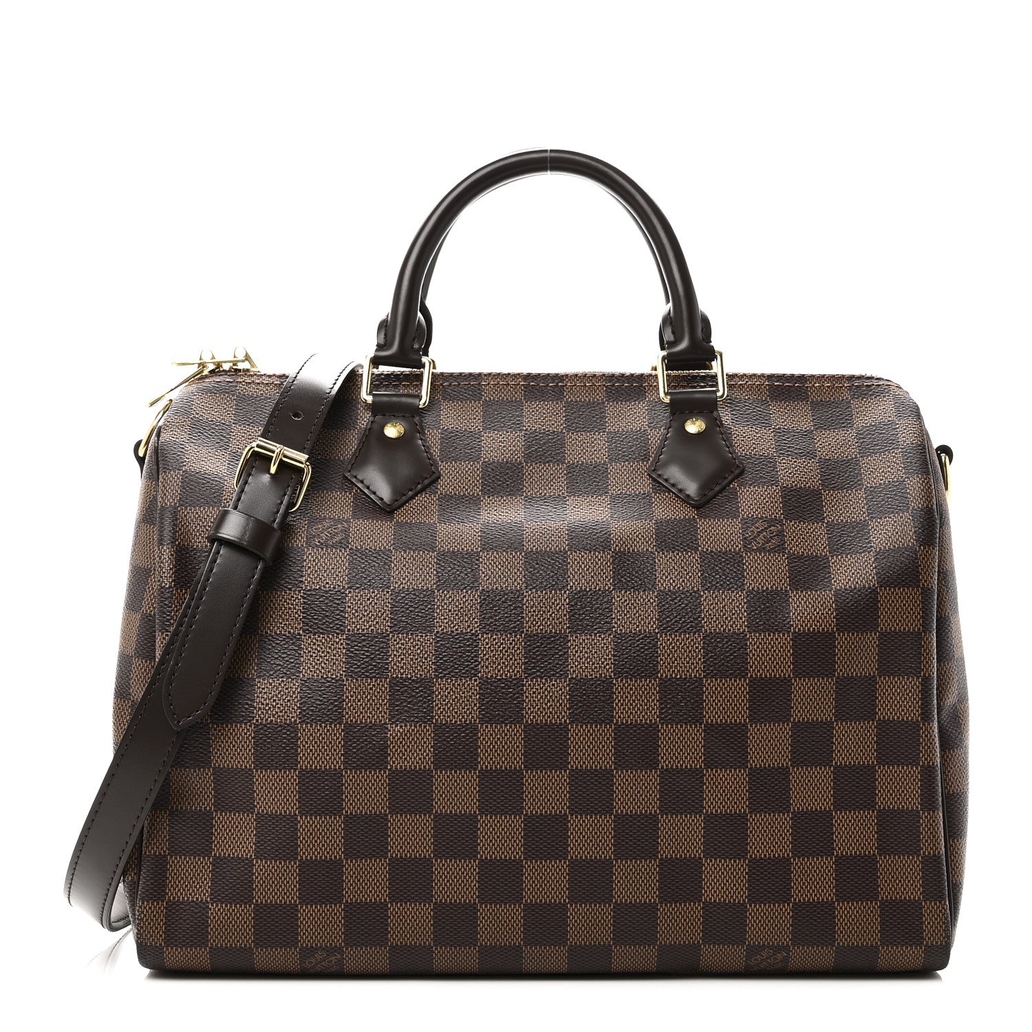 Louis Vuitton Damier Ebene Speedy Bandouliere 30 1 of 9