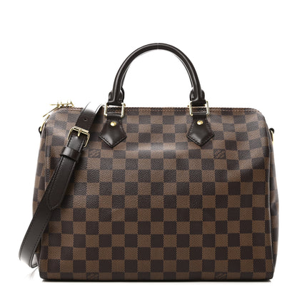 Louis Vuitton Damier Ebene Speedy Bandouliere 30 1 of 9