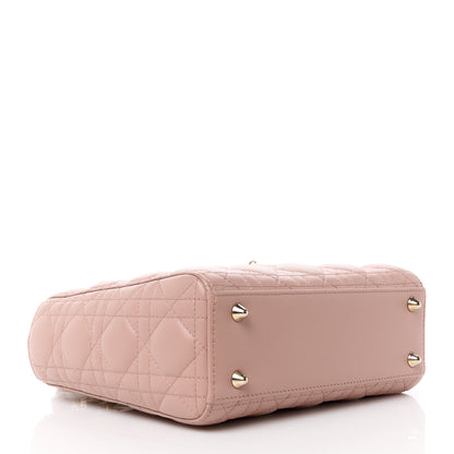 Christian Dior Lambskin Cannage Small My ABCDior Lady Dior Fard 4 of 10