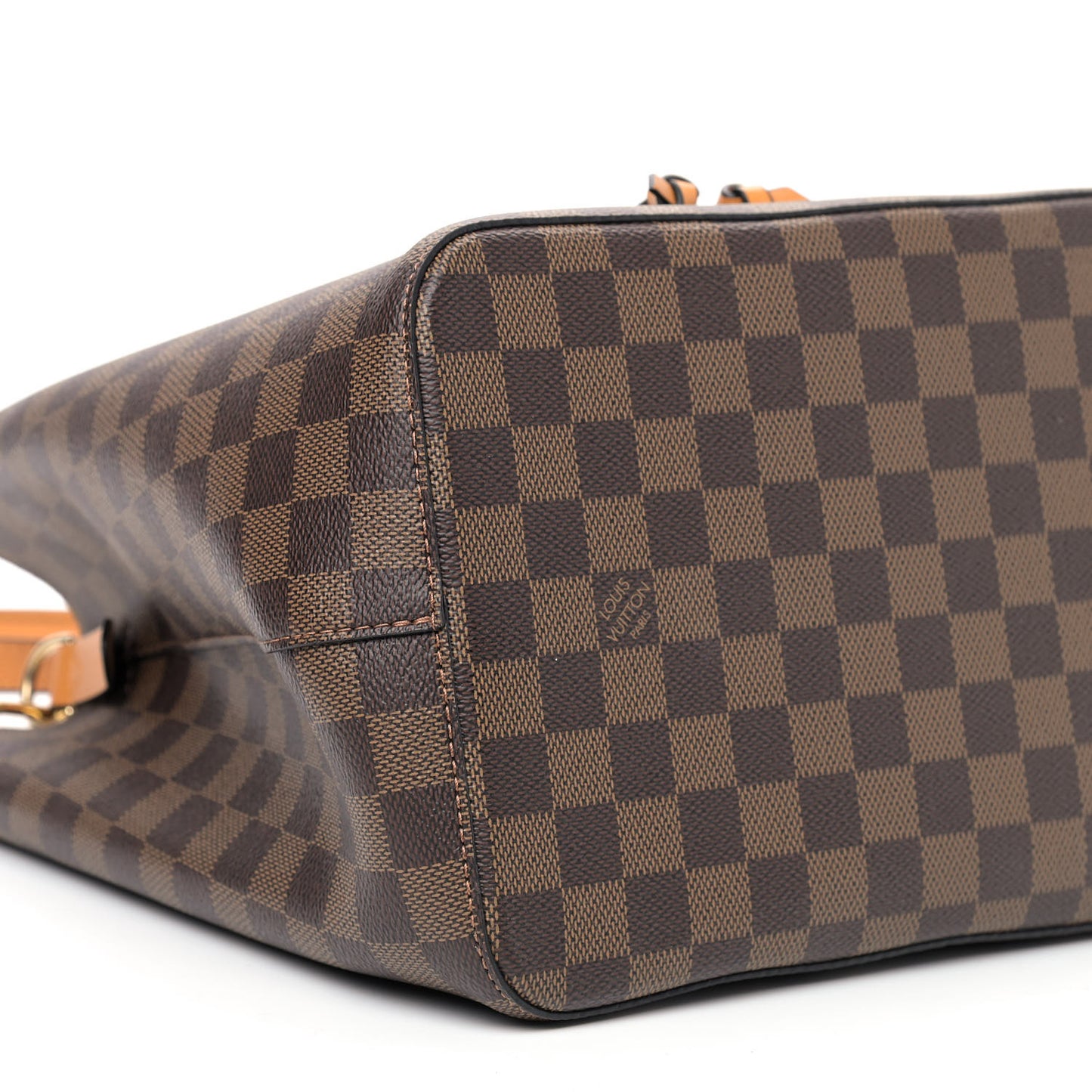Damier Ebene Neonoe MM Safran
