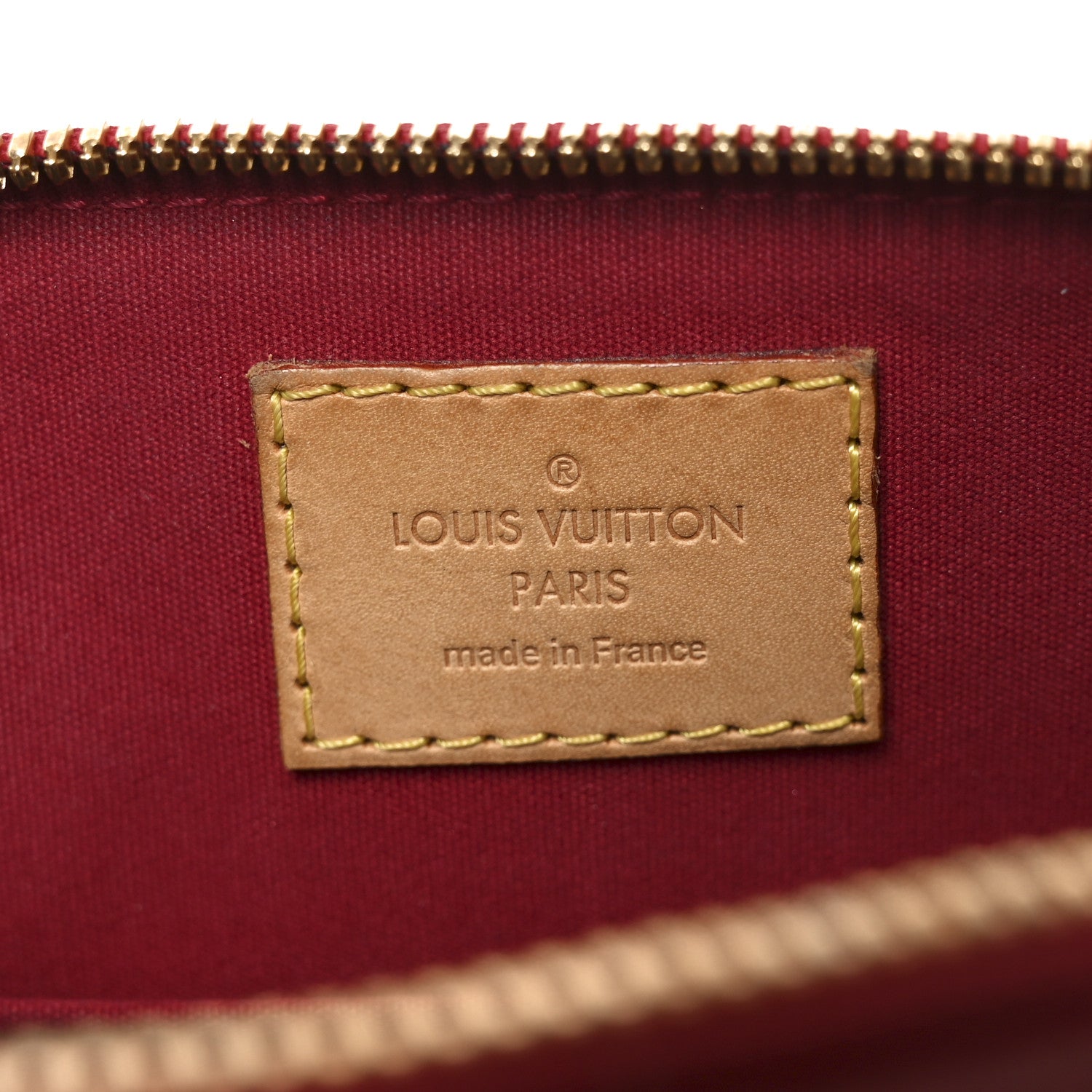 Louis Vuitton Vernis Alma BB Rose Indien 6 of 9