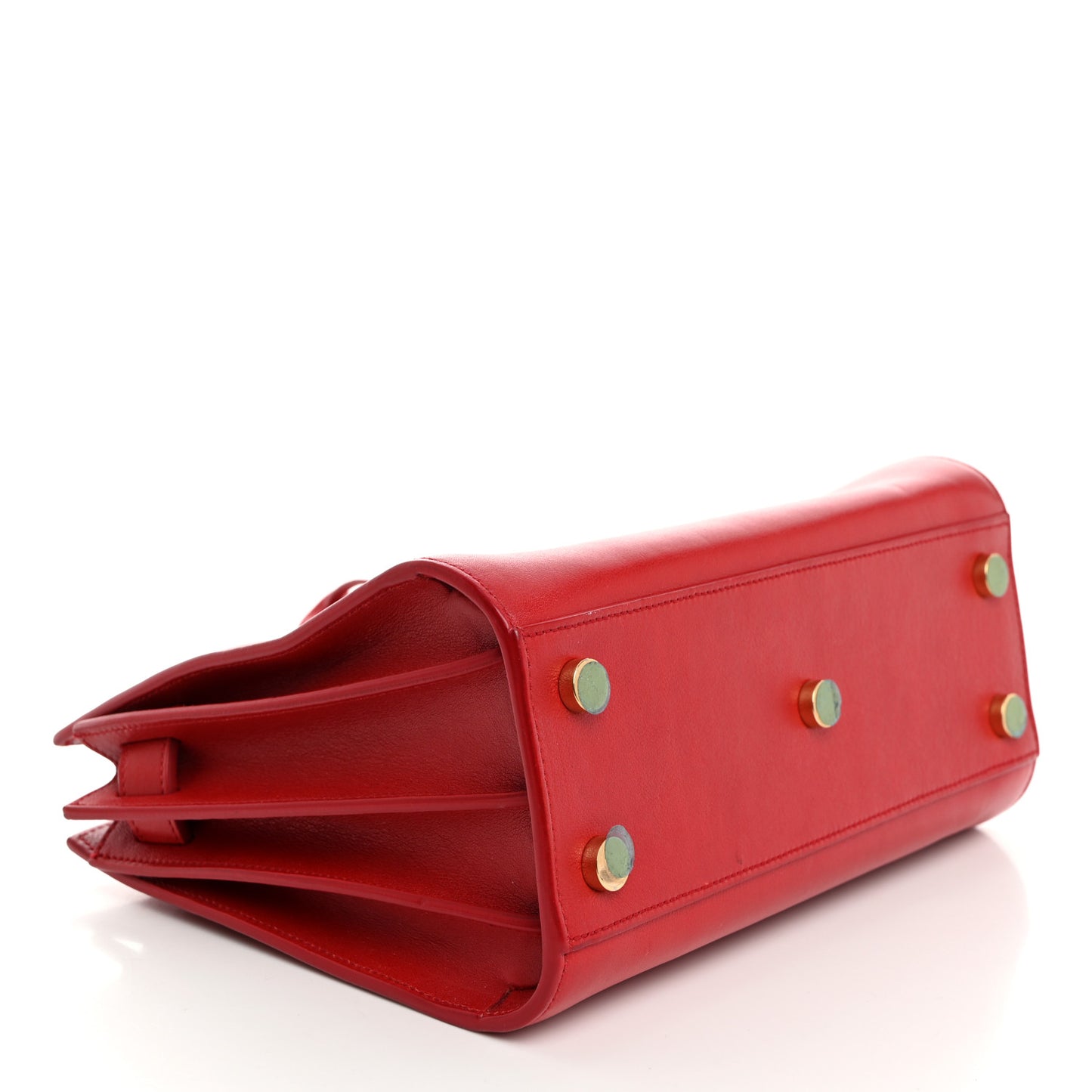 Calfskin Nano Sac De Jour Lipstick Red