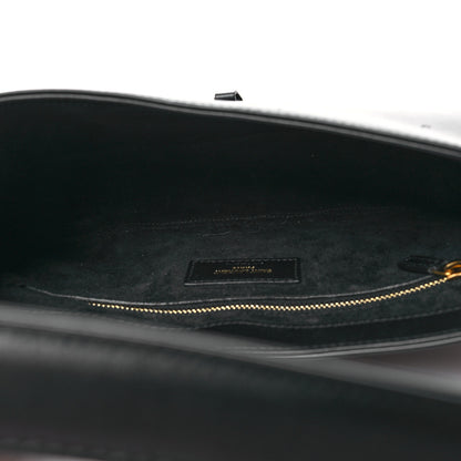 Saint Laurent Smooth Calfskin Le 5 A 7 Hobo Black 5 of 10