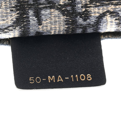 Christian Dior Oblique Large Book Tote Blue Multicolor 7 of 10