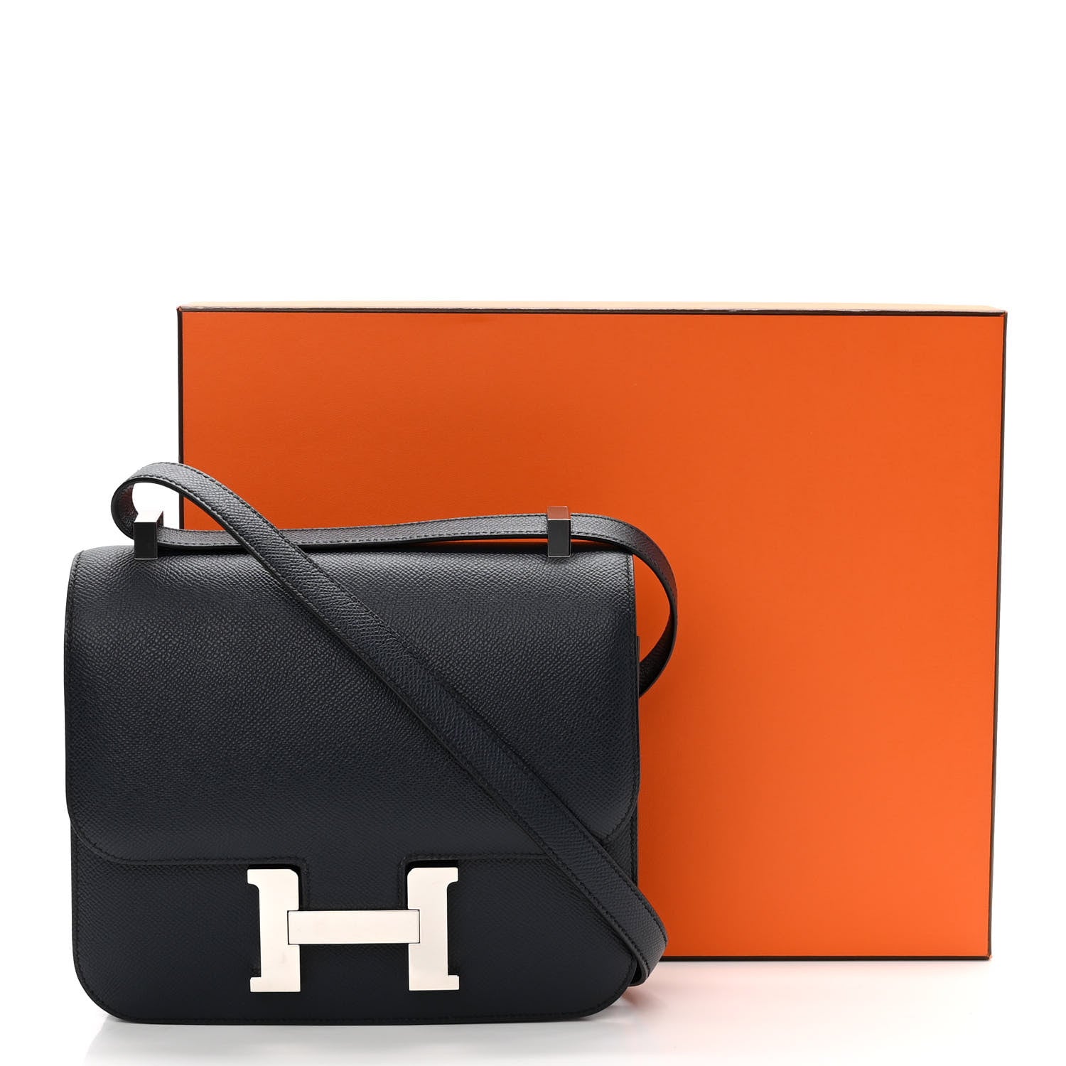 Hermes Epsom Constance 24 Bleu Indigo 10 of 10