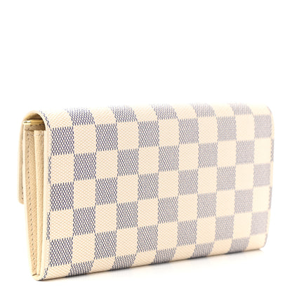 Louis Vuitton Damier Azur Sarah Wallet 3 of 7