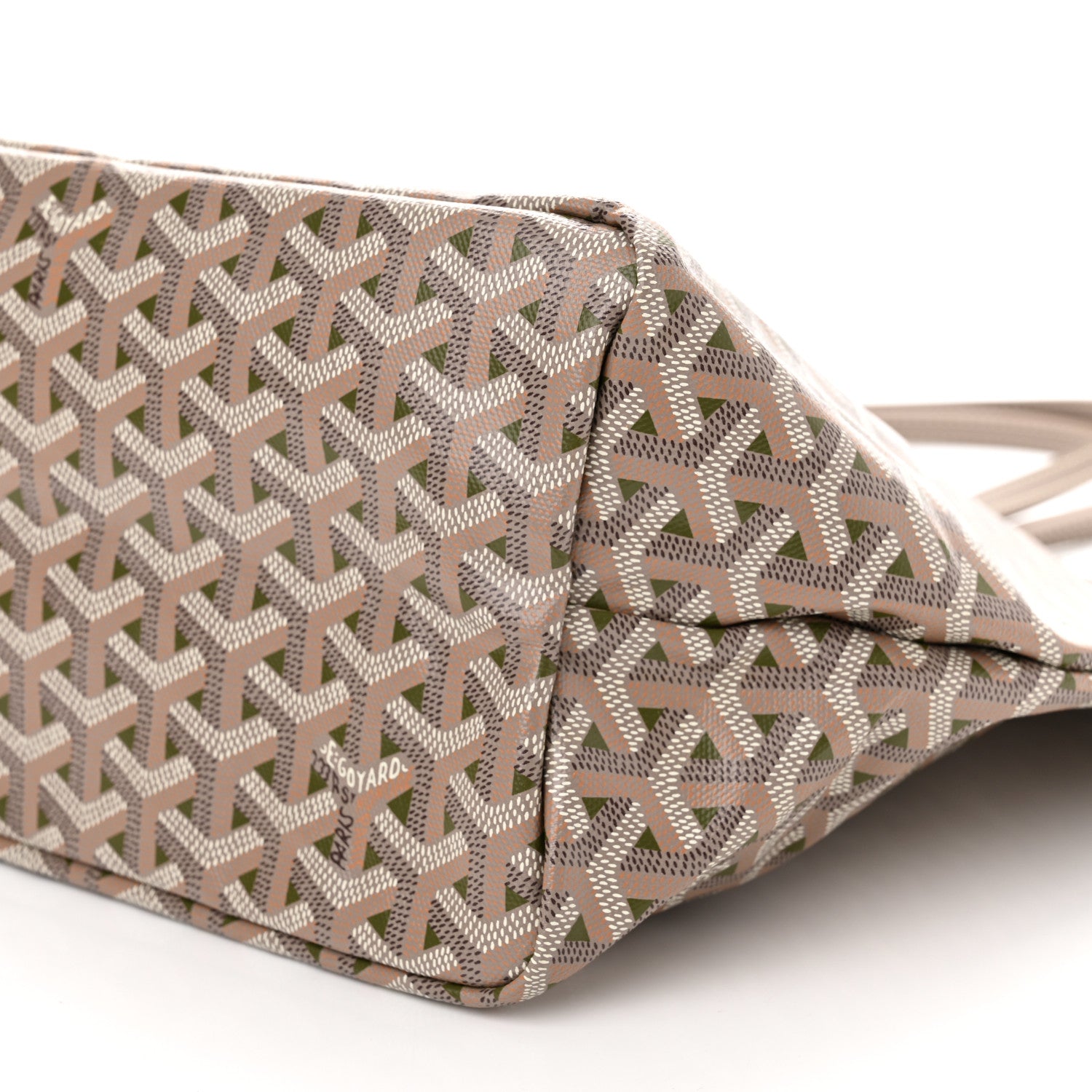 Goyard Goyardine Saint Louis Claire Voie PM Grege Khaki 11 of 11