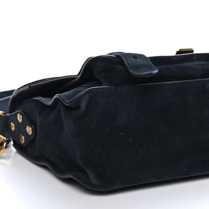 Proenza Schouler Suede Tiny PS1 Satchel Dark Navy 8 of 10