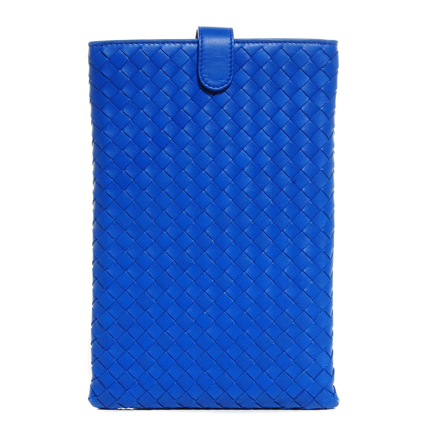 Nappa Intrecciato Mini iPad Case Signal Blue