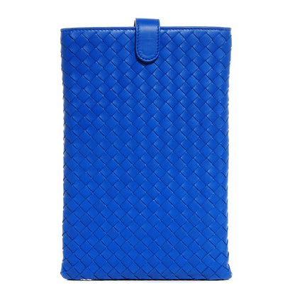 Bottega Veneta Nappa Intrecciato Mini iPad Case Signal Blue 1 of 8