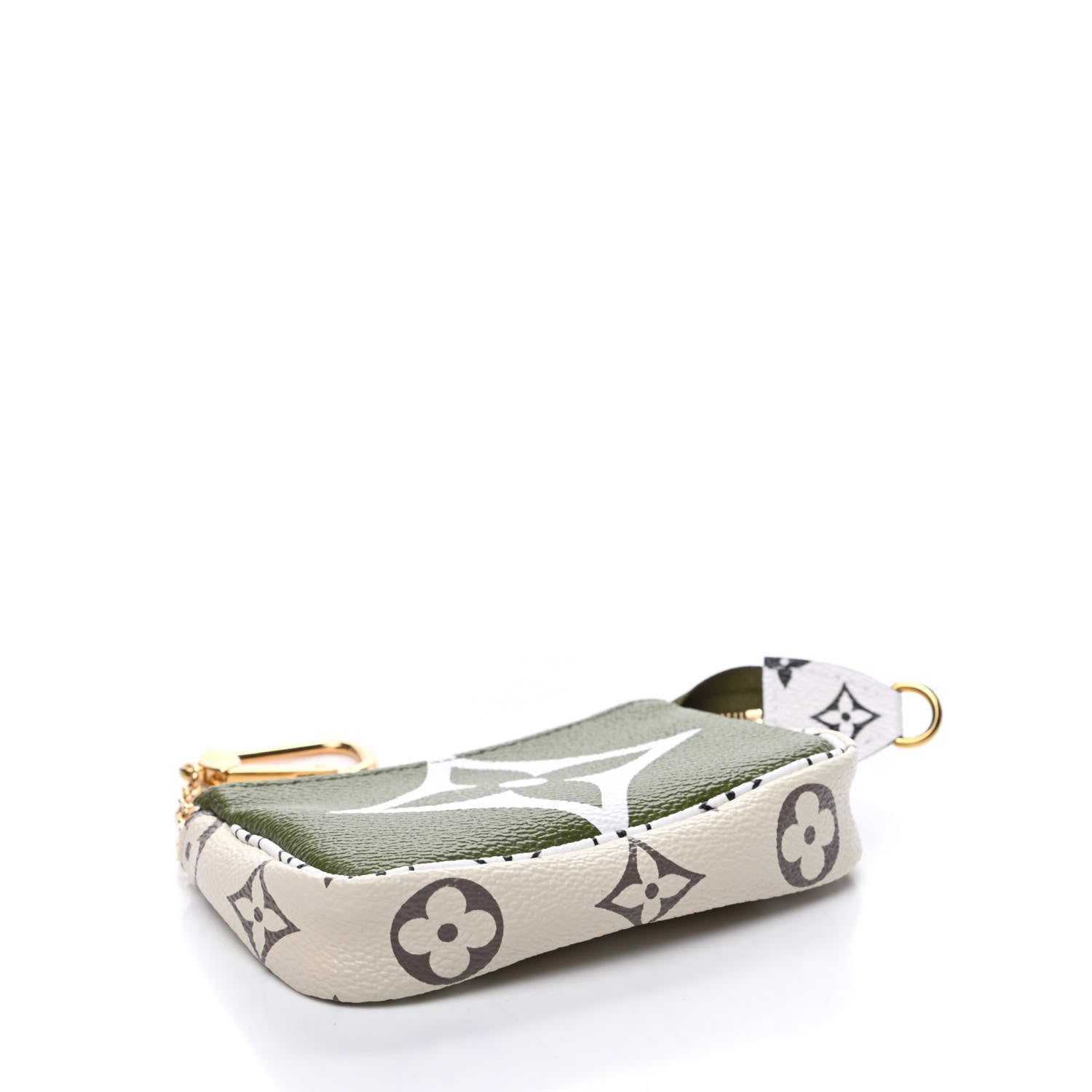 Louis Vuitton Monogram Giant Micro Pochette Accessories Kaki White 4 of 10