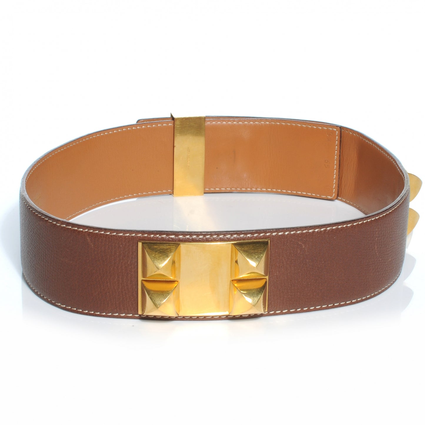 Courchevel Collier De Chien Belt Gold 65