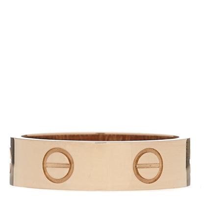 Cartier 18K Pink Gold 5.5mm LOVE Ring 56 7.5 3 of 5