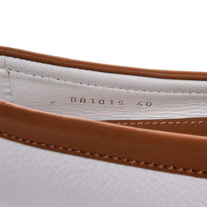 Louis Vuitton Calfskin Fleur Oxford Loafers 40 Cognac White White 12 of 13
