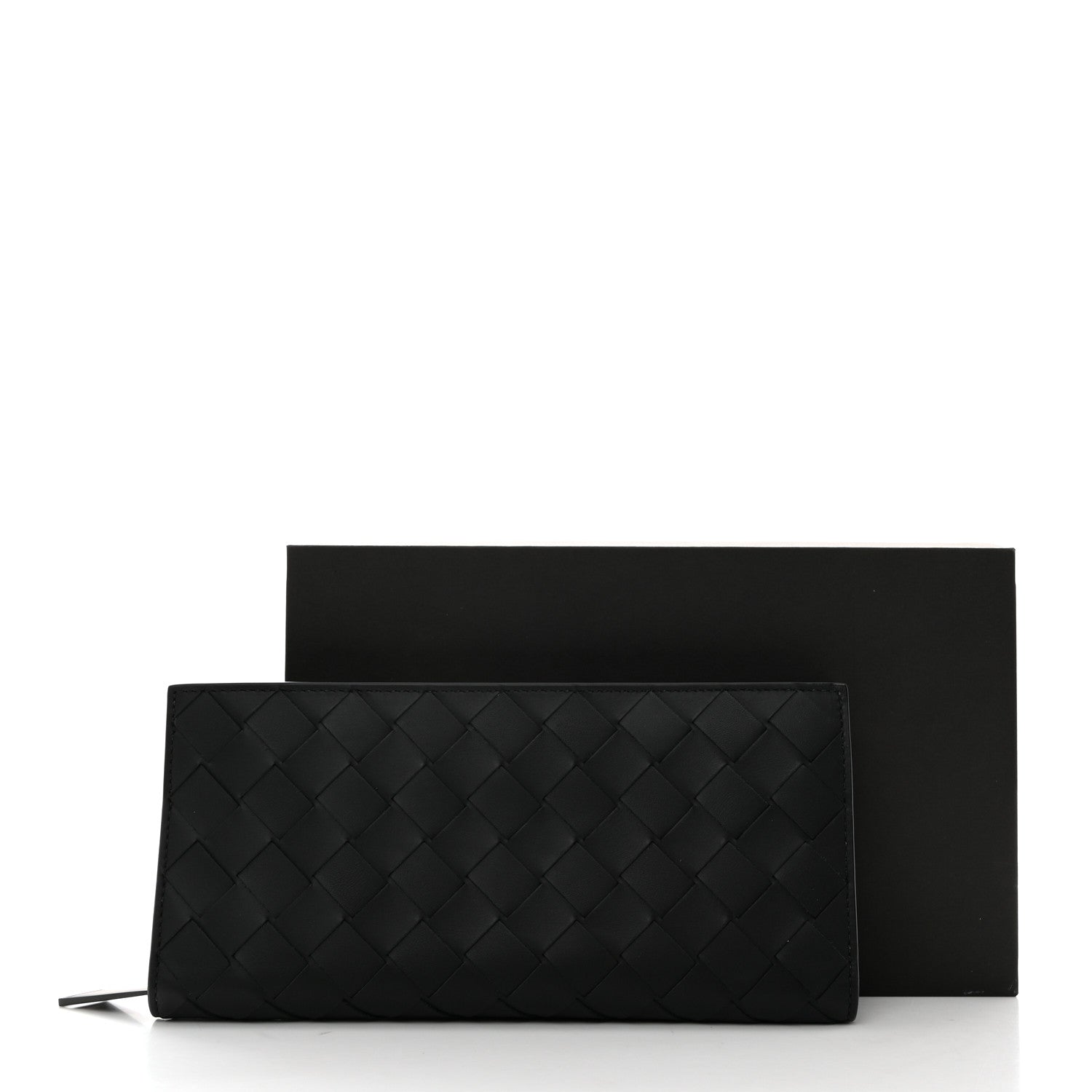 Bottega Veneta Nappa Intrecciato Zip Around Wallet Black 8 of 8