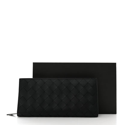 Bottega Veneta Nappa Intrecciato Zip Around Wallet Black 8 of 8
