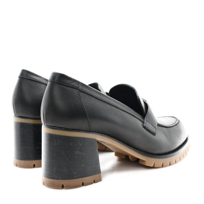 Hermes Calfskin Womens Foch 60 Pump 39 Black 5 of 10