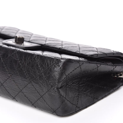 Chanel Aged Calfskin Quilted 2.55 Reissue 225 Flap Black 8 of 11