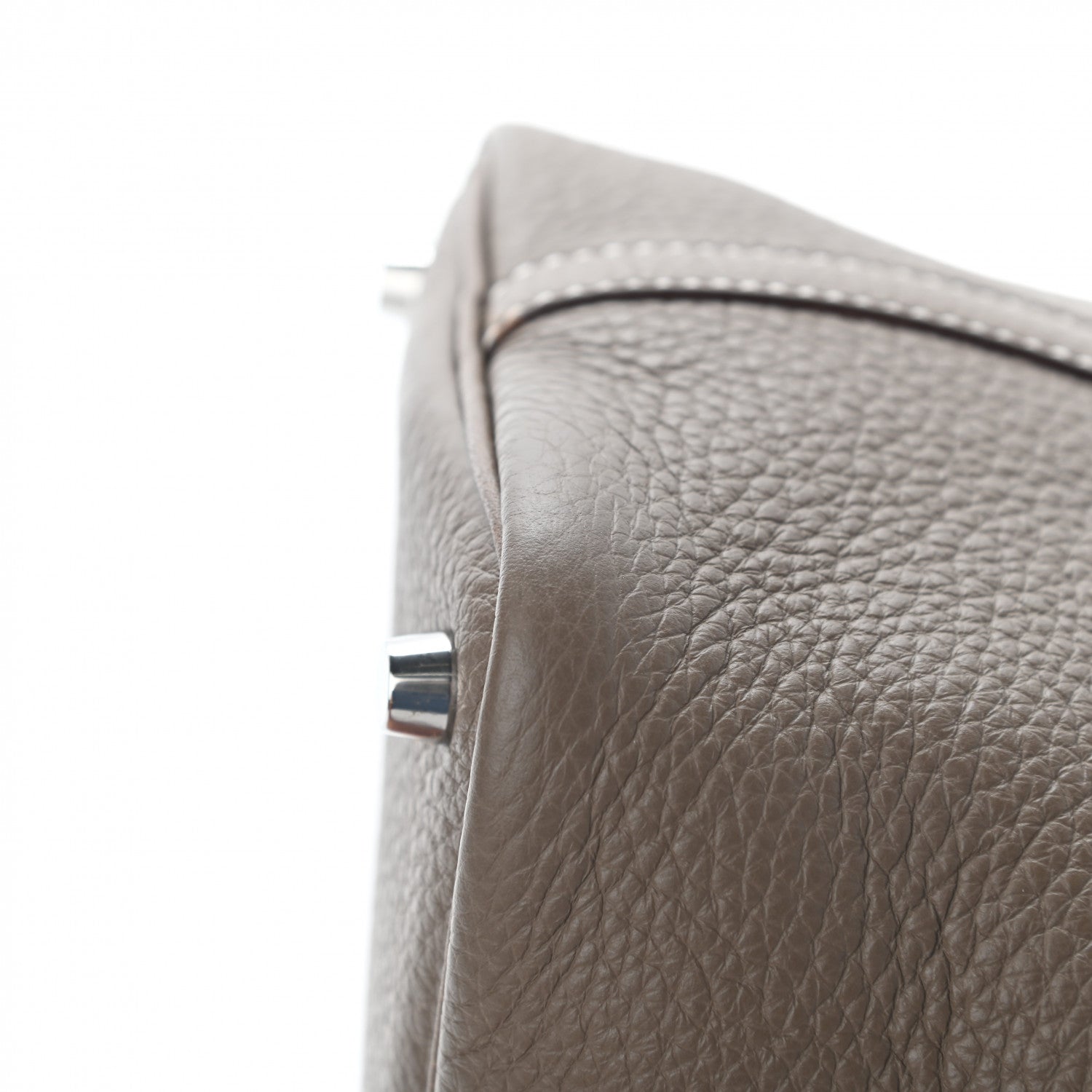 Hermes Taurillon Clemence Picotin 18 PM Etoupe 9 of 11