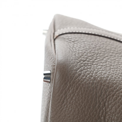 Hermes Taurillon Clemence Picotin 18 PM Etoupe 9 of 11