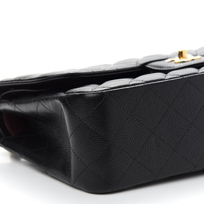 Chanel Caviar Quilted Jumbo Double Flap Black 8 of 9