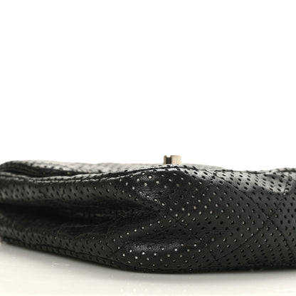 Chanel Lambskin Perforated Mini Flap Bag Black 7 of 9