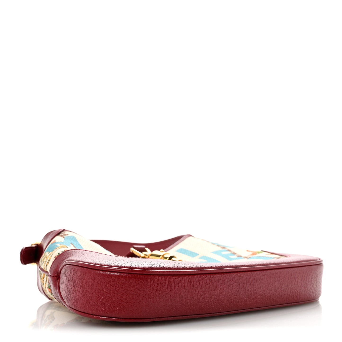 Canvas Calfskin 100 Centennial Music Small Jackie 1961 Hobo Ivory Red