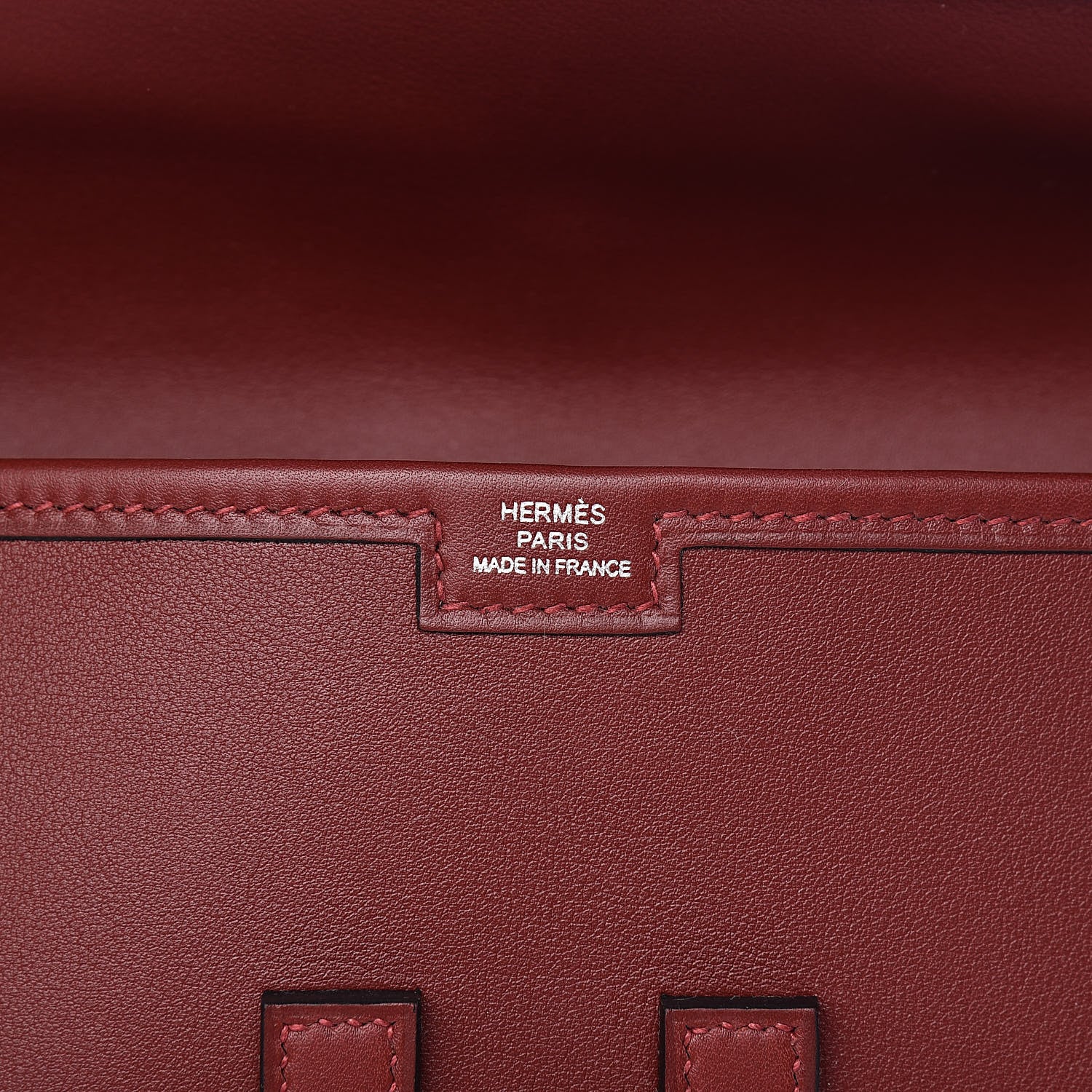 Hermes Swift Jige Elan 29 Clutch Rouge H 6 of 7