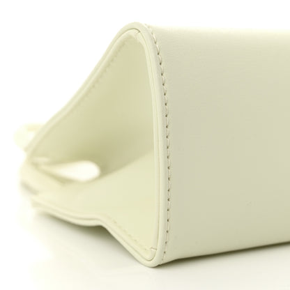 Telfar Vegan Leather Small Shopping Bag White 9 of 11