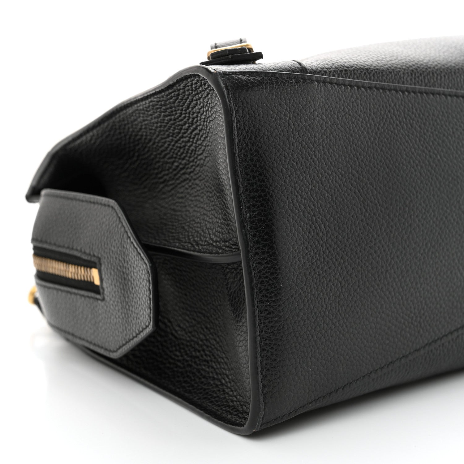 Balenciaga Grained Calfskin Neo Classic Gold Hardware S City Black 9 of 12