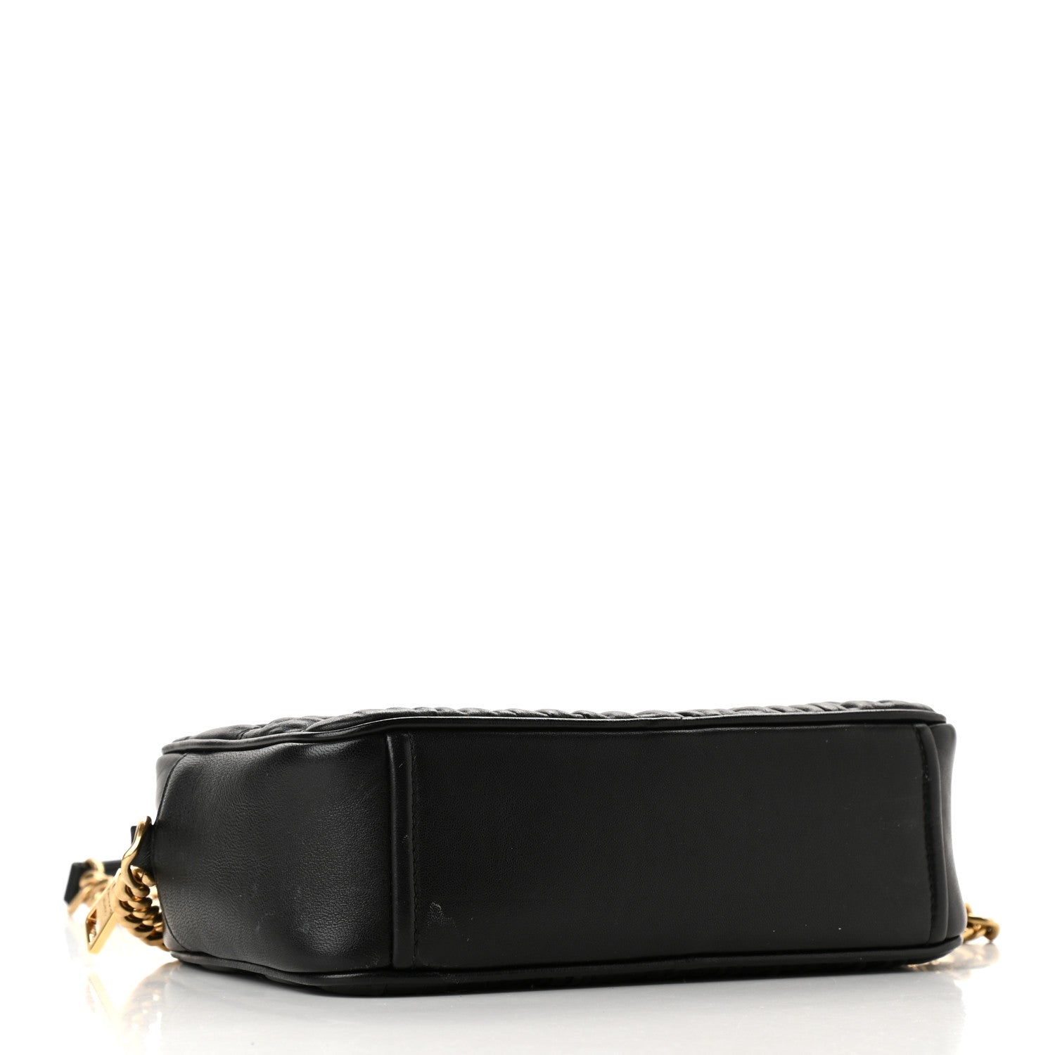Prada Nappa Gaufre Camera Bag Black 4 of 11