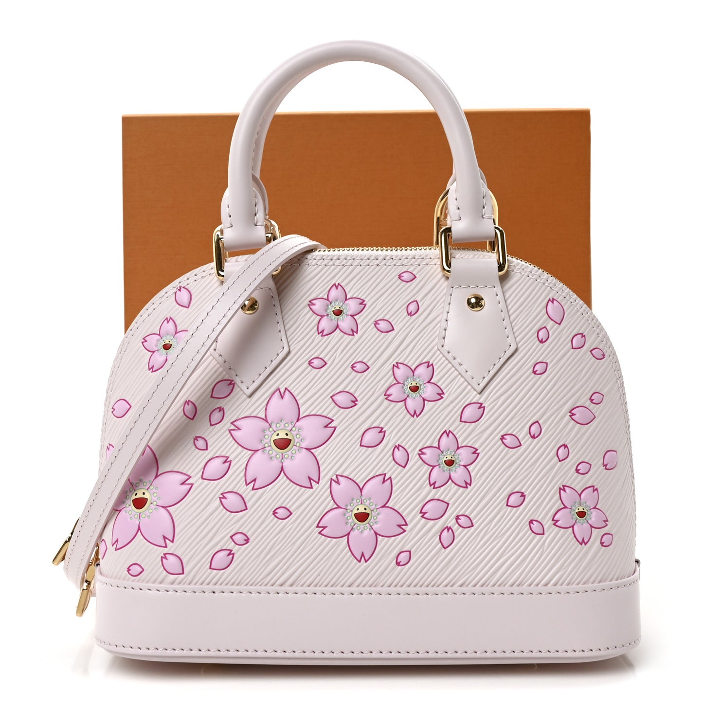 LV X TM Epi Cherry Blossom Alma BB Pink