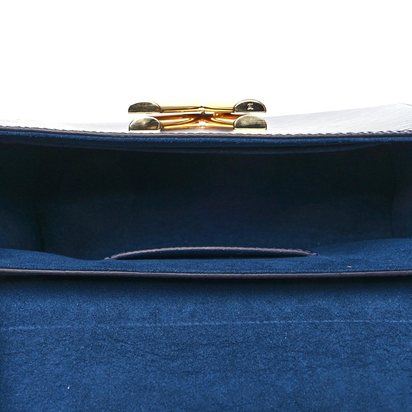 Epi Twist Shoulder Bag MM Indigo
