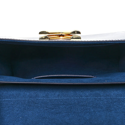 Louis Vuitton Epi Twist Shoulder Bag MM Indigo 5 of 10
