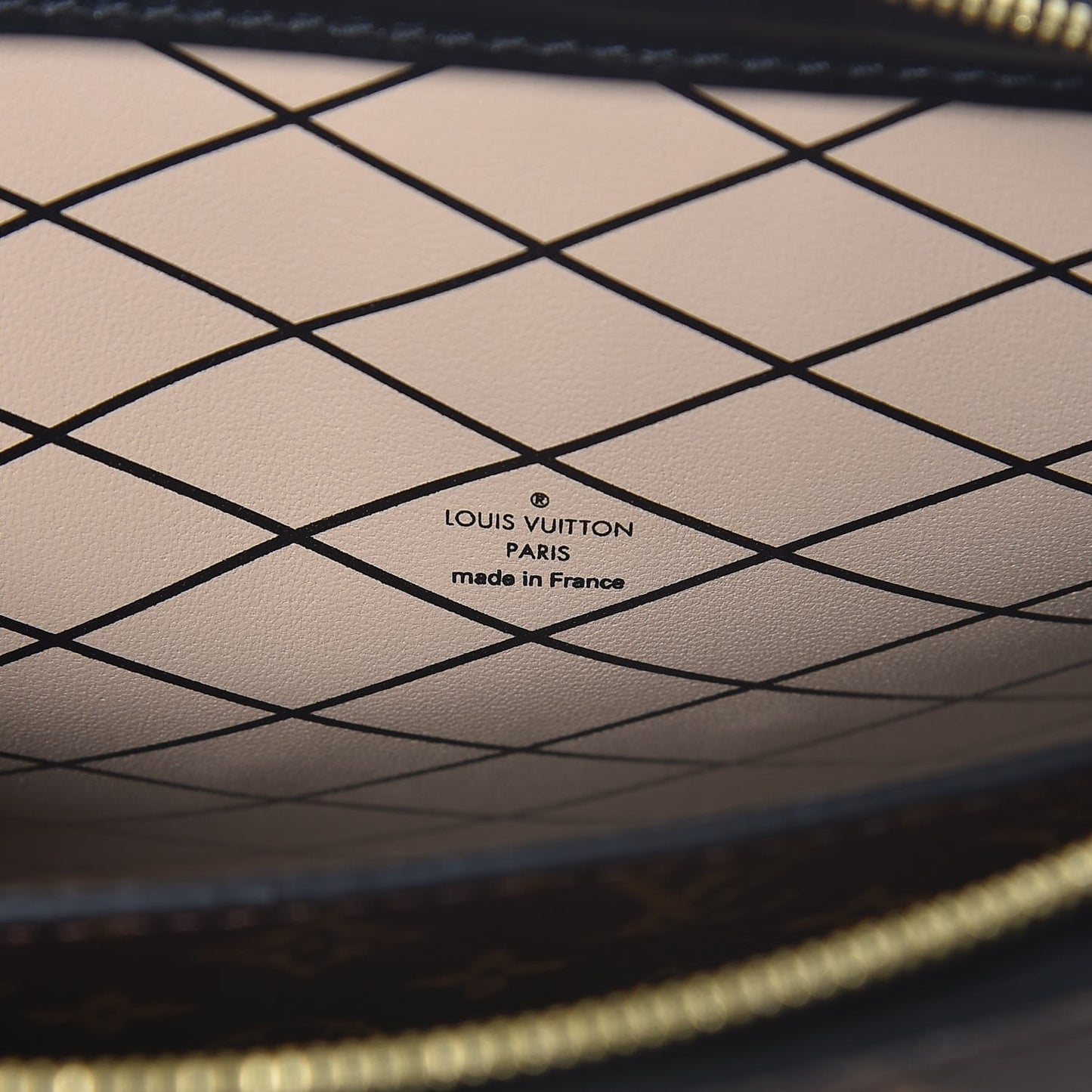 Reverse Monogram Trunk Clutch