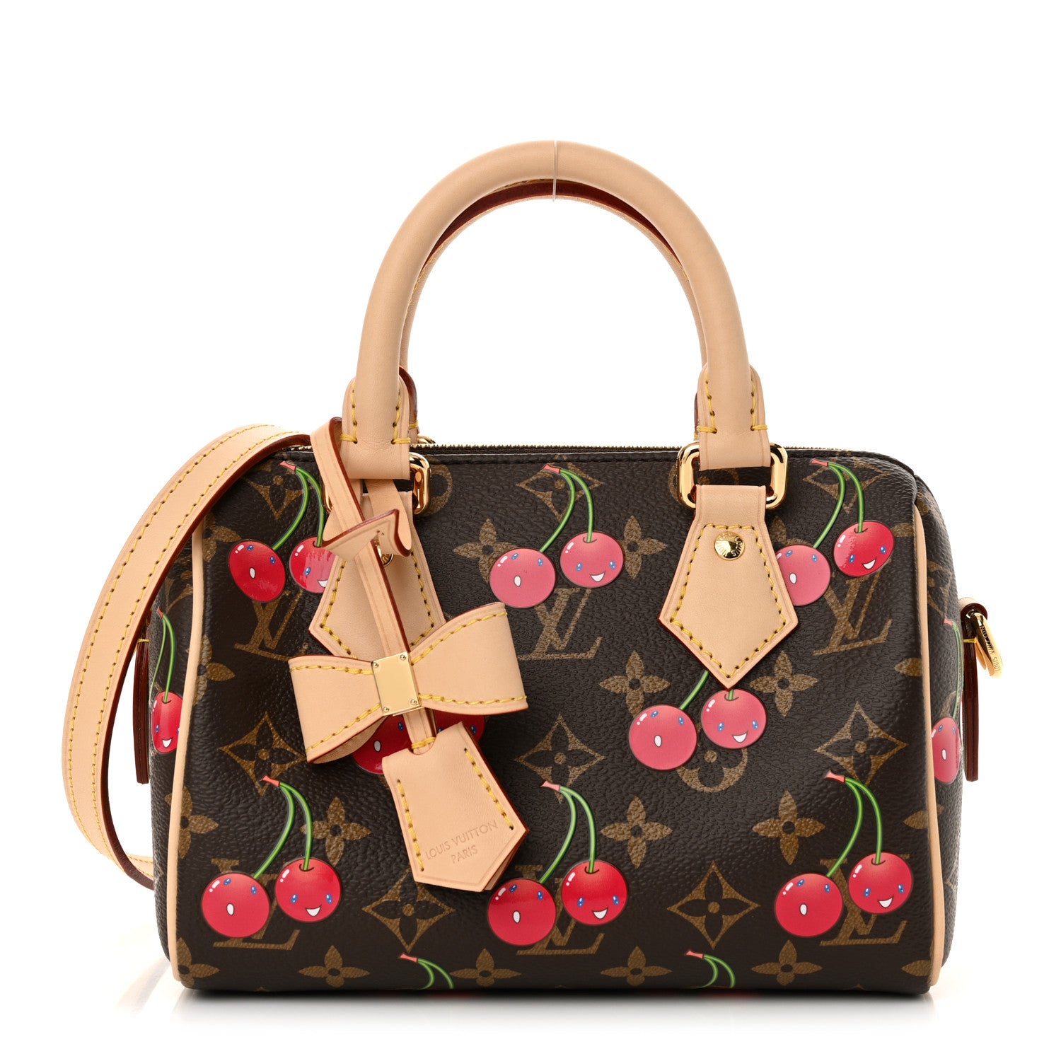 Louis Vuitton LV X TM Monogram Cerises Speedy Bandouliere 20 1 of 10