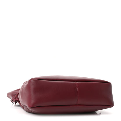 Saint Laurent Lambskin Medium Jamie Shopping Tote Bordeaux 5 of 11