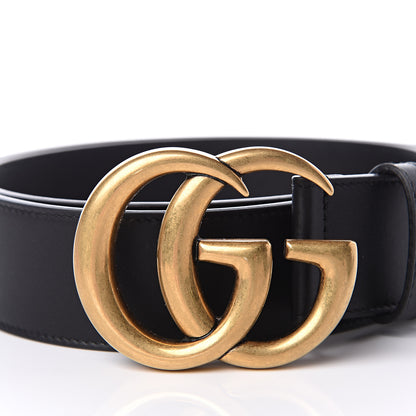Gucci Calfskin Double G 40mm Belt 85 34 Black 6 of 6