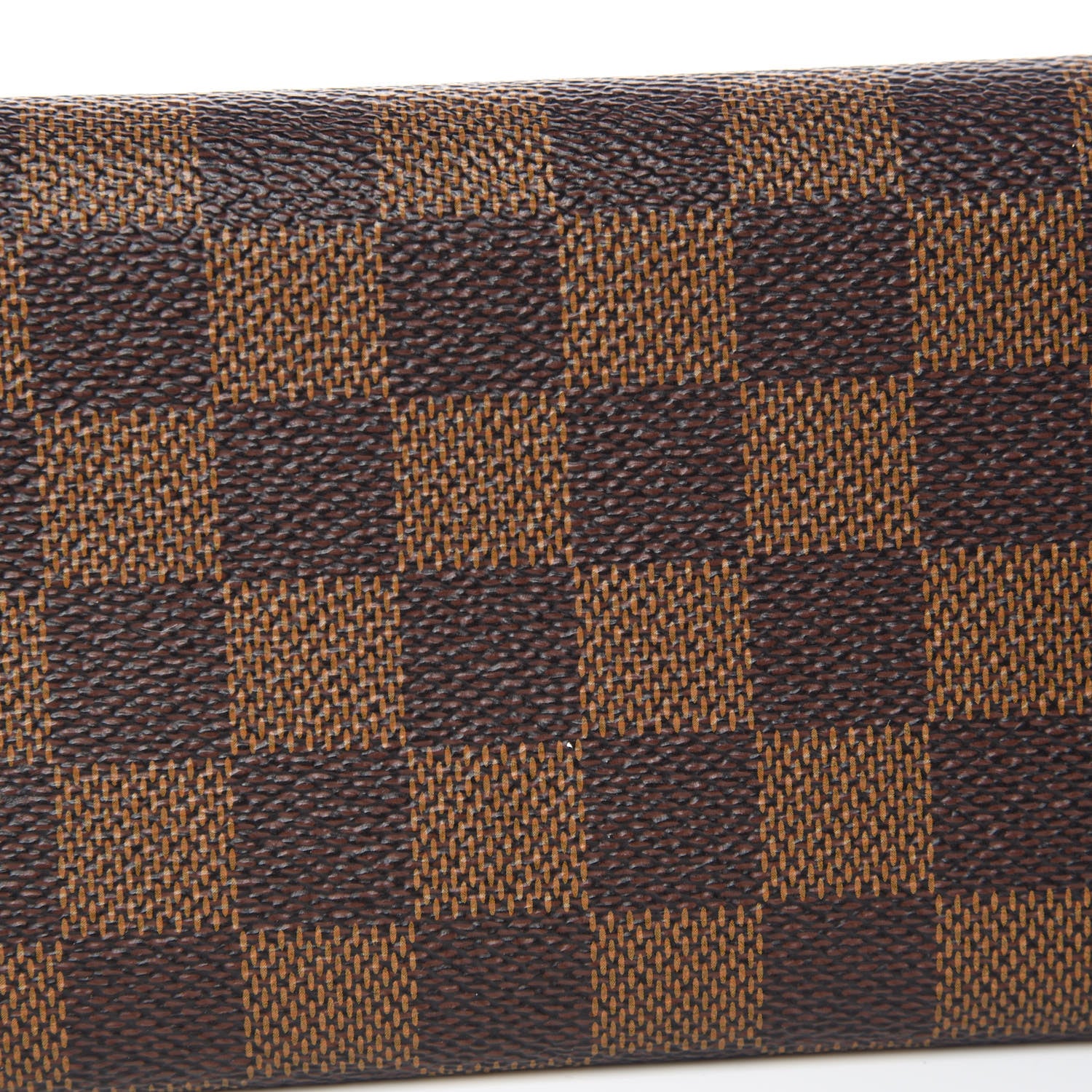 Louis Vuitton Damier Ebene Emilie Wallet Red 9 of 9