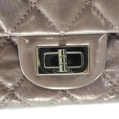 Chanel Leather 2.55 Reissue 227 Flap Rose Fonce 6 of 11