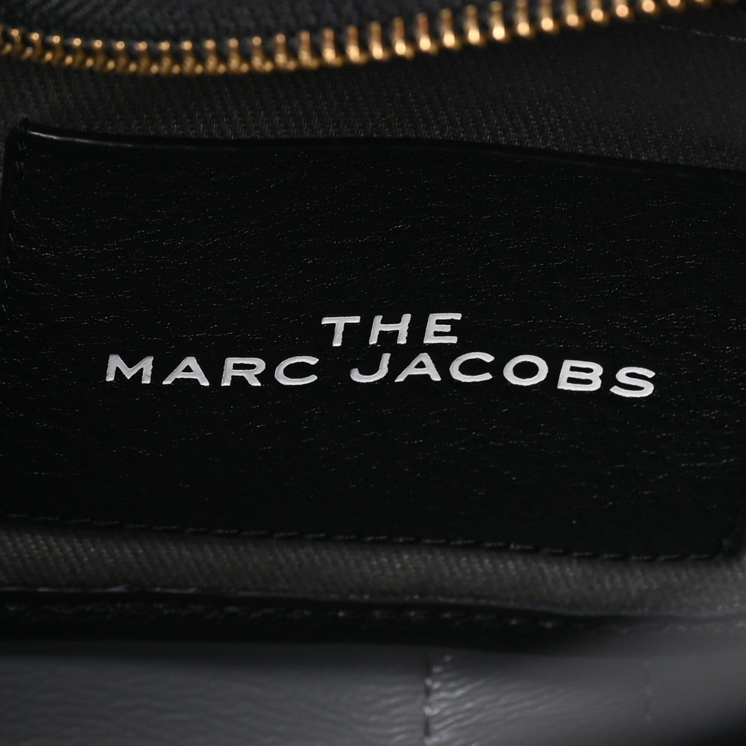 Marc Jacobs Grained Calfskin Small The Tote Bag Black 6 of 9