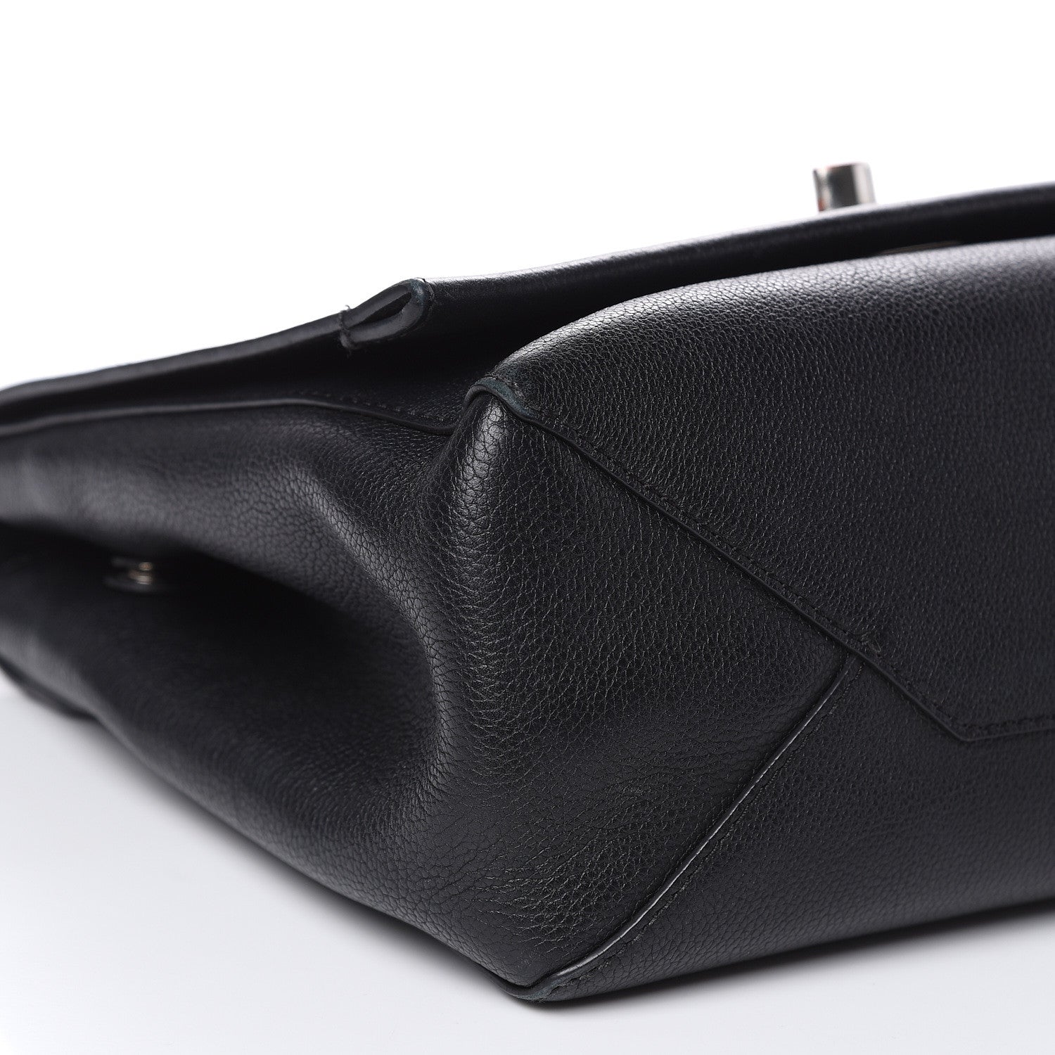 Louis Vuitton Soft Calfskin Lockme II Top Handle Black 7 of 17