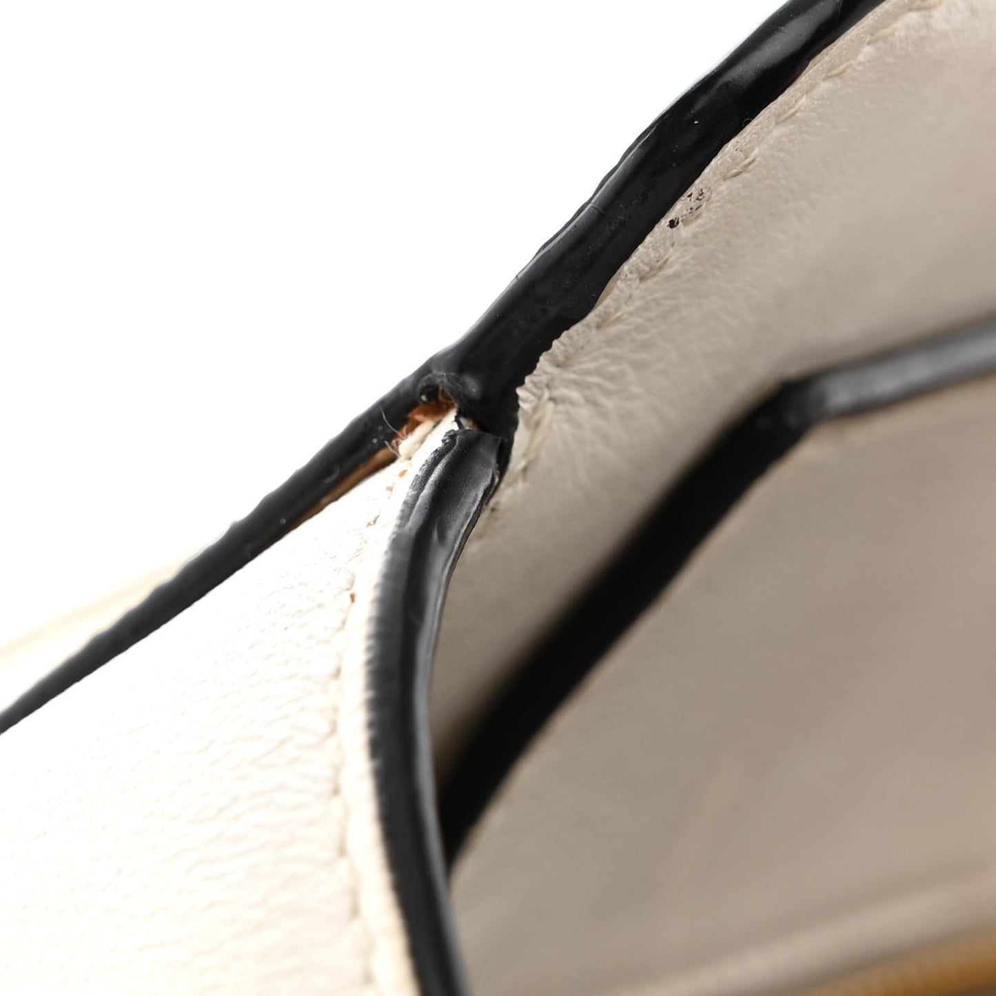 Saffiano Soft Calfskin Front Pocket Zippered Tote White