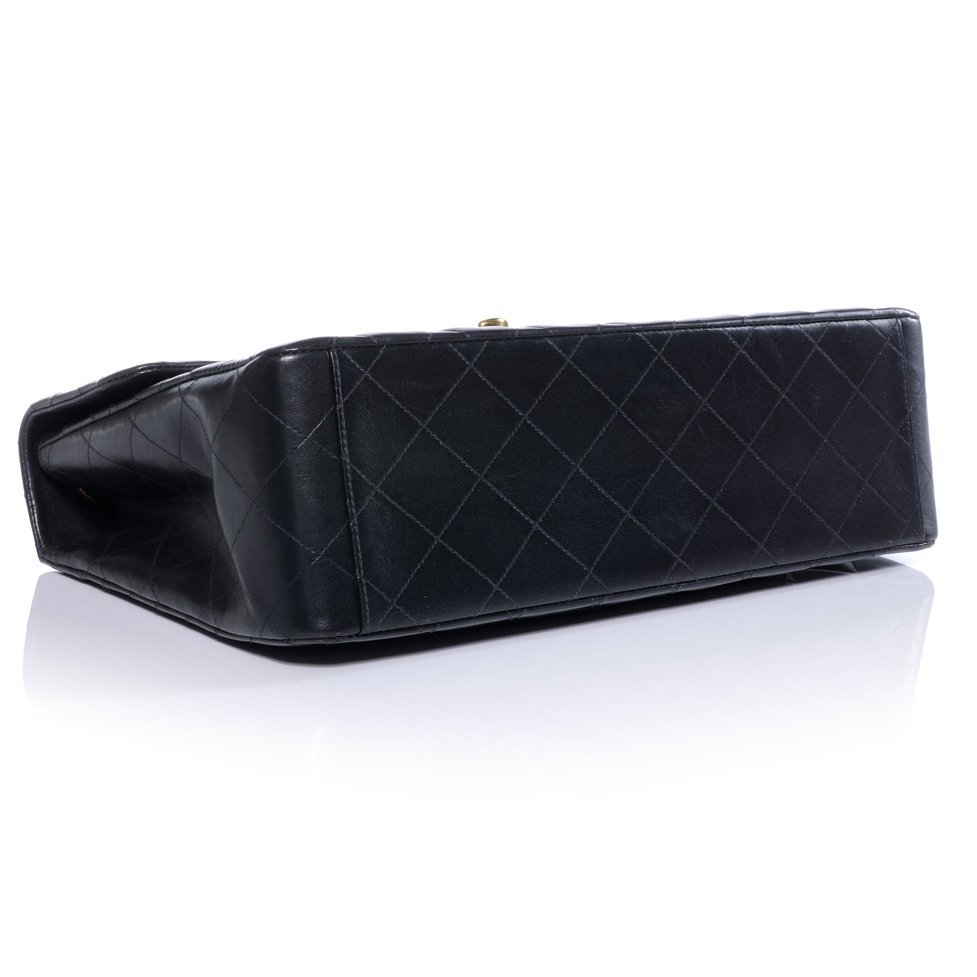 Chanel Lambskin XL Jumbo Flap Black 4 of 11