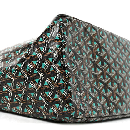 Goyard Goyardine Saint Louis Claire Voie PM Black Blue 8 of 9