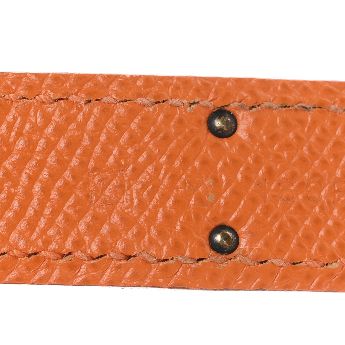 Epsom Birkin 35 Orange