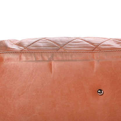 Chanel Lambskin Cloudy Bundle Bowler Orange 21 of 24