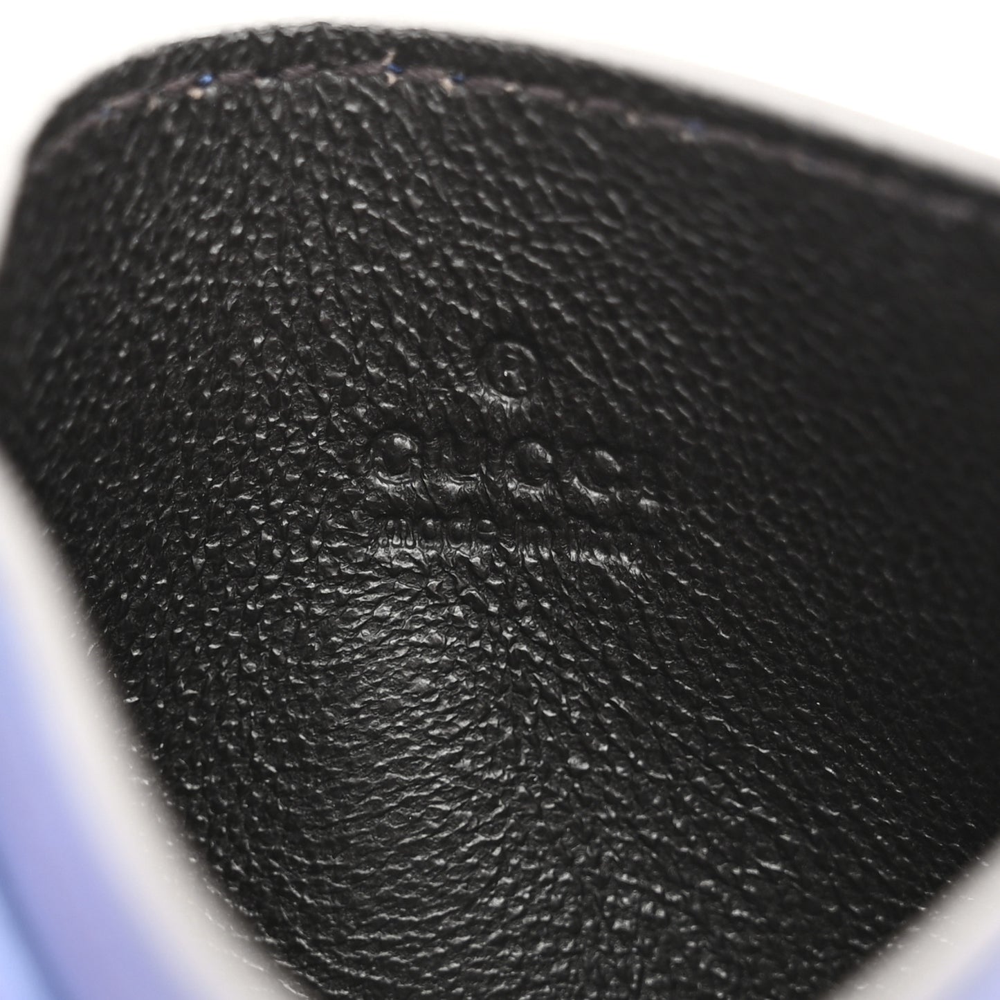 Microguccissima Card Holder Blue