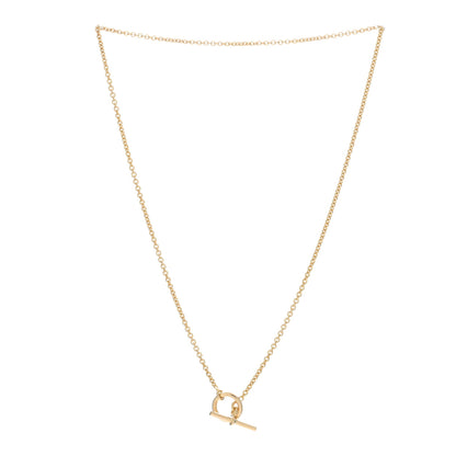 Hermes 18K Gold PM Echappee Necklace 2 of 4