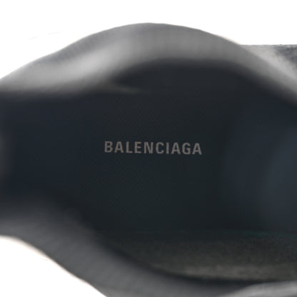 Balenciaga Technical 3D Recycled Knit Womens Speed Sneakers 40 Black White 7 of 13